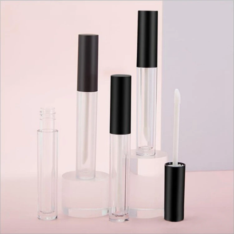 Custom Mousse Matte Empty Silikon Mascara Wand Canned Lash Glue Bottles Lash Spoolies Bottle Lip Scrub Mud Container With Label