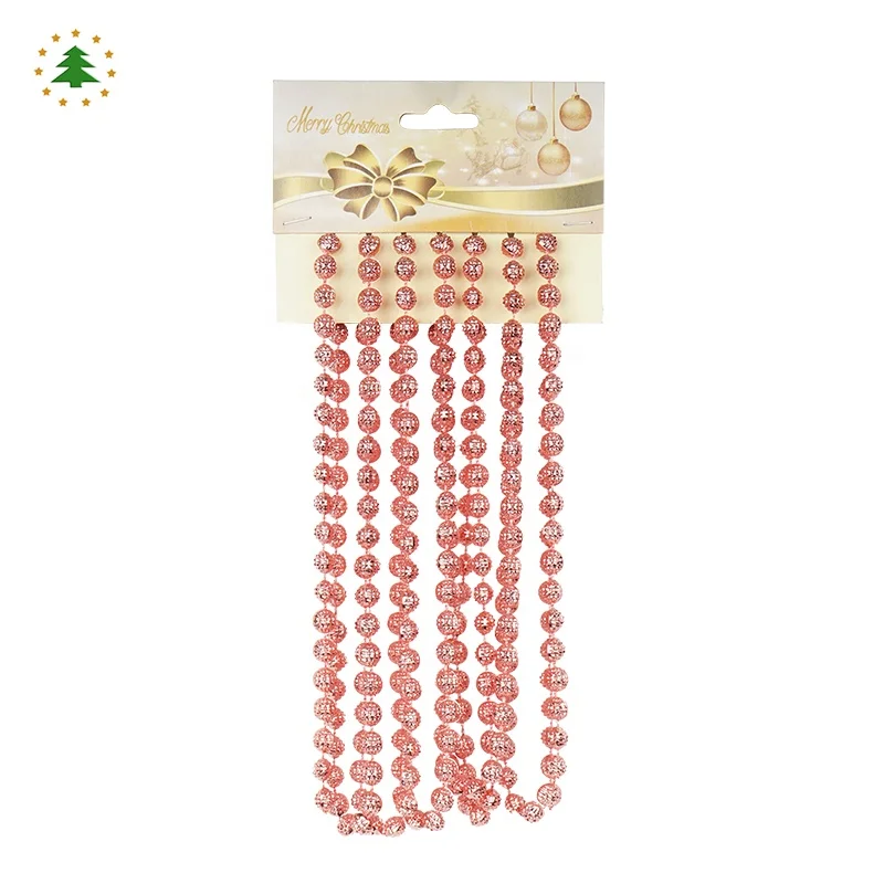 Итайский завод по изготовлению Американский Рождественский Декор Красный бисера украшения гирлянды товара