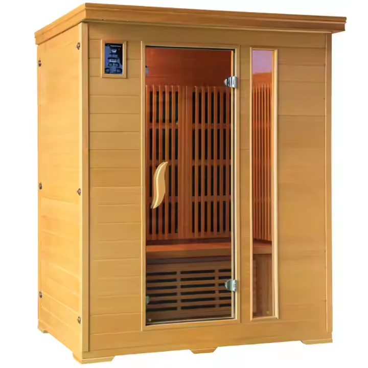 New Full Spectrum Infrared Vitality Sauna Rooms Portable Mini 2 Person Sauna Room