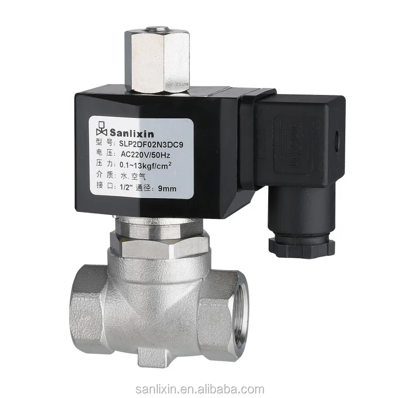 SLP small series 2/2-way pilot operated stainless steel solenoid valve