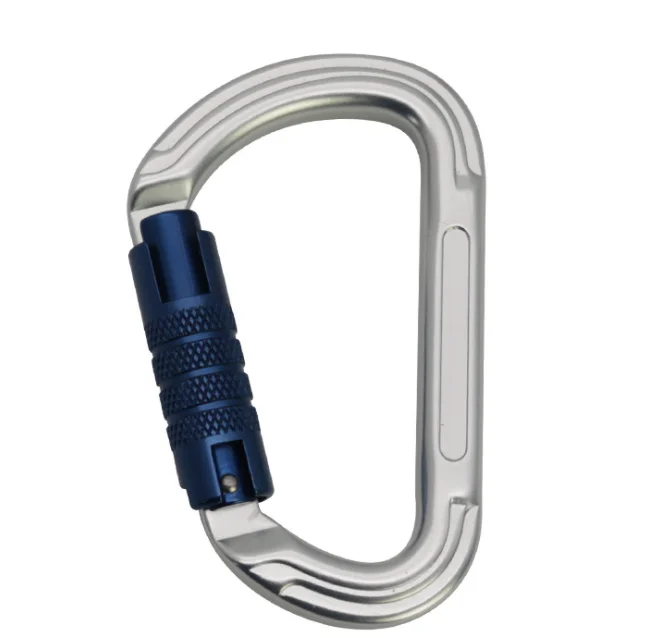 Bilink hammock d ring locking carabiner hook aluminum alloy  climbing carabiner