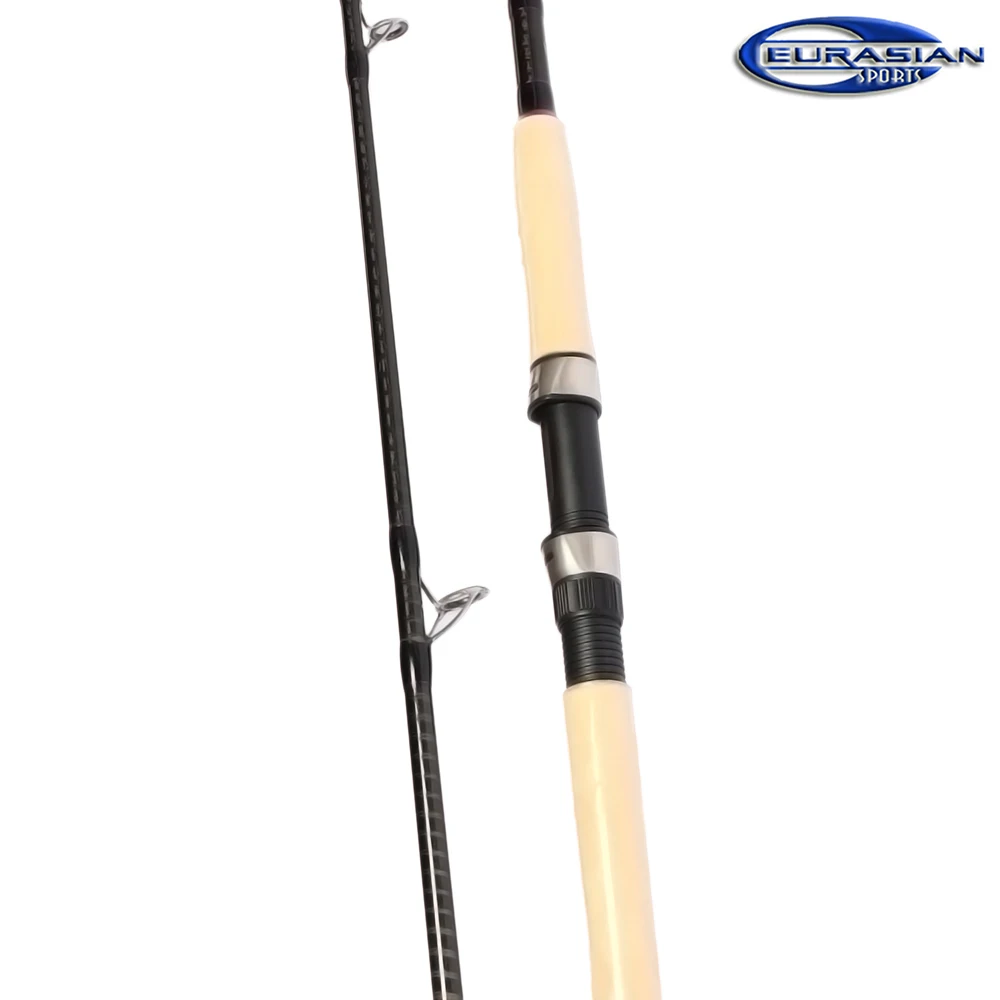 1002H Heavy Spinning Carp Rod 3.0m  Lure Weight 90-200g 2 Sections China manufacturer cork handle Woven carbon fishing rod