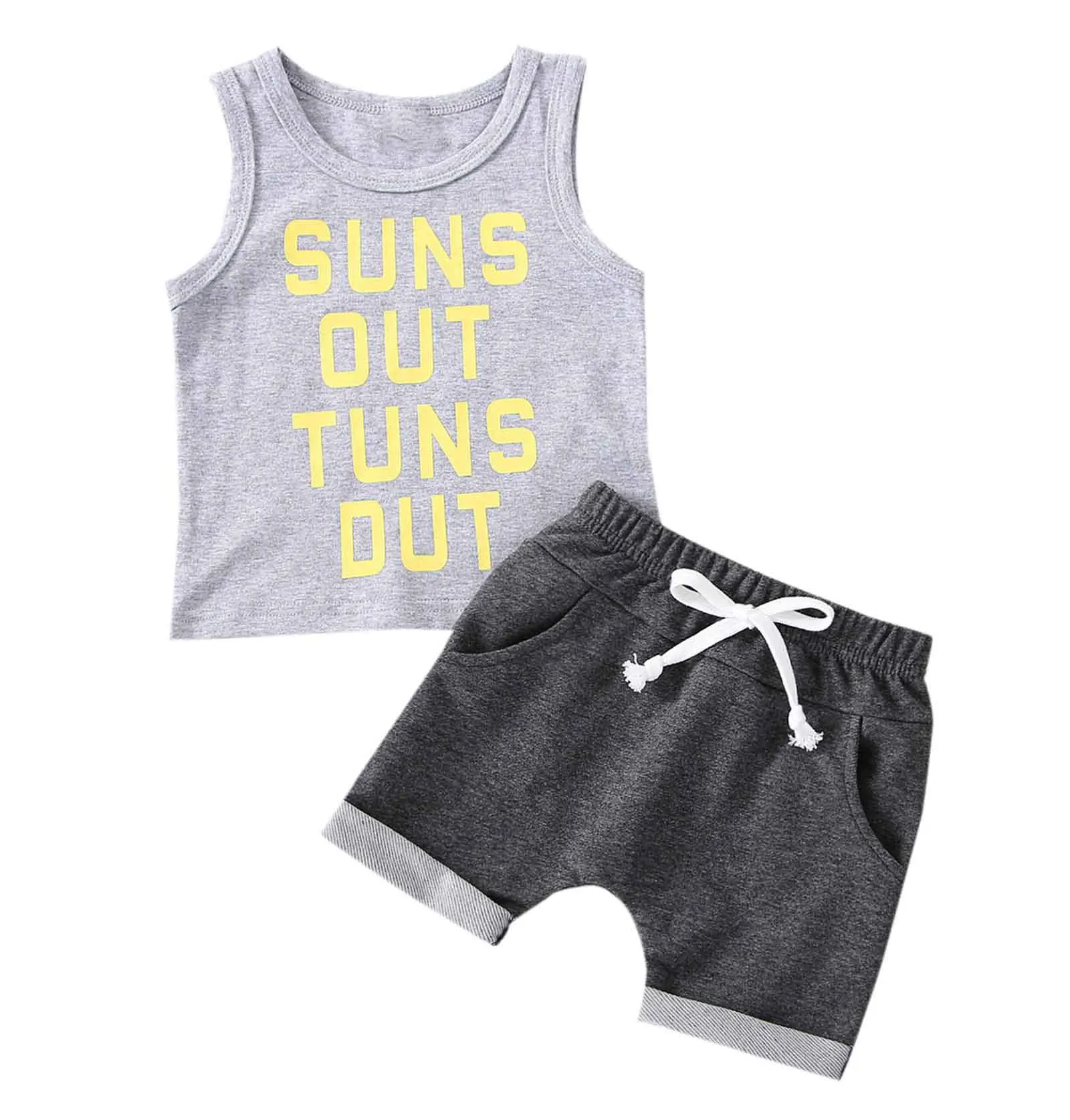 Toddler Boys Tank Top Sleeveless T Shirt