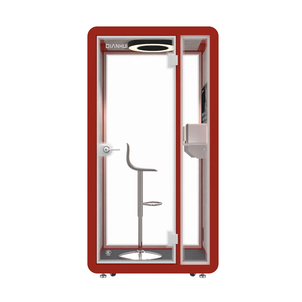 Customized 35 db office cabin soundproof pod office booth movable meeting booth for business area