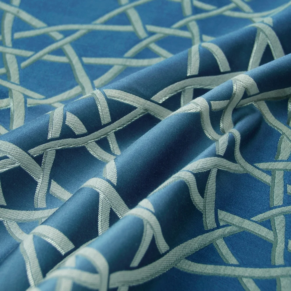 Jindian brand Hot Selling Comfortable 70% Polyester Fabric Textile Home Decor Polyester Cotton jacquard Fabric