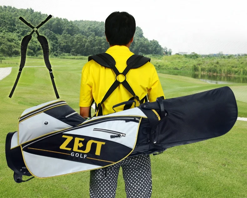 Blue custom golf stand bag Best selling golf bag for men with stand