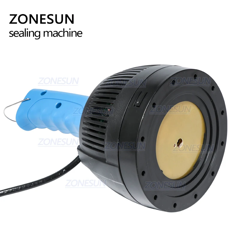 ZONESUN 900A ручной электромагнитный индукционный герметик для меда пластика стеклянных бутылок крышек оловянной алюминиевой фольги герметизирующая