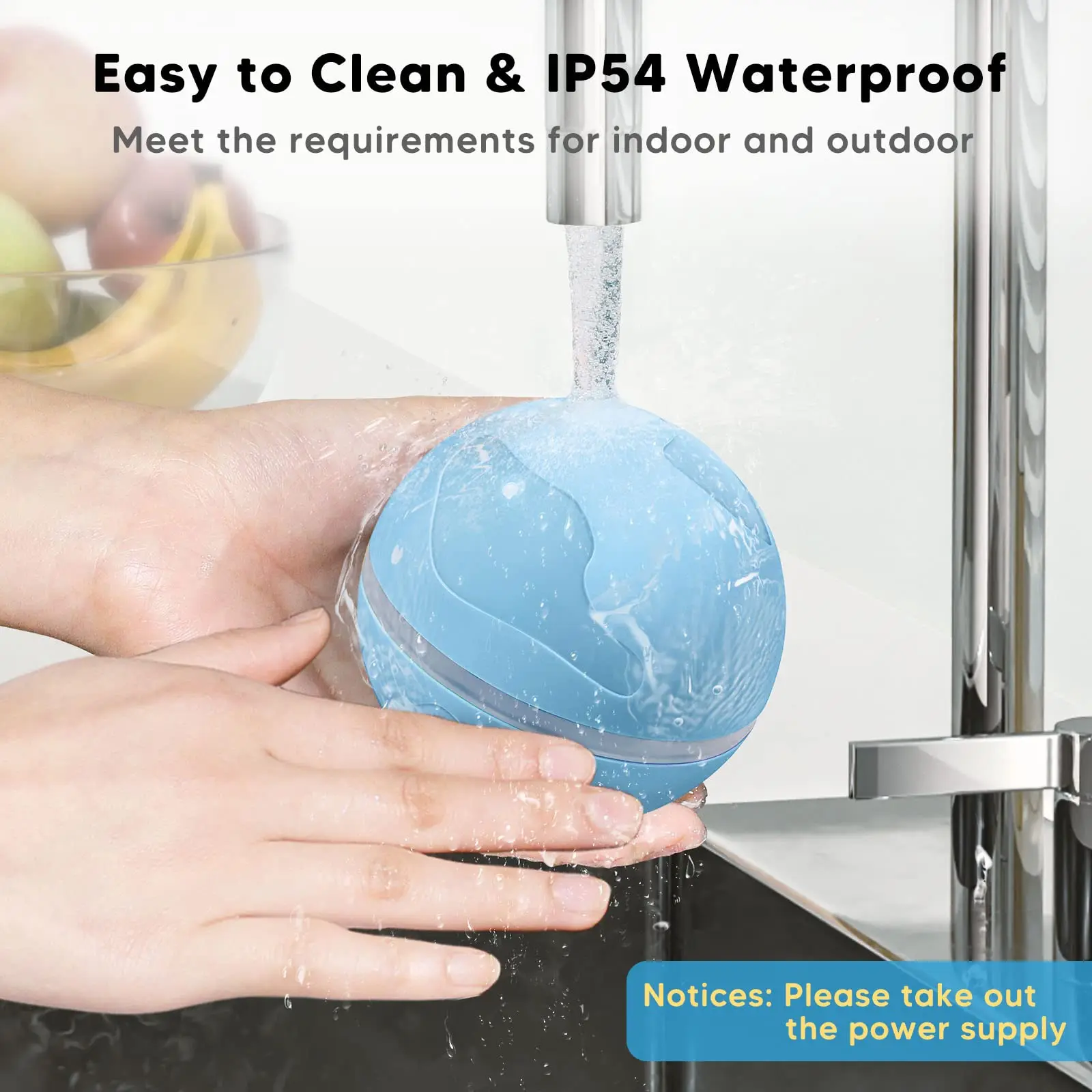 Petdom Automatic Wicked Ball for Dogs with Motion Activated USB Rechargeable Interactive Dog Ball Toys