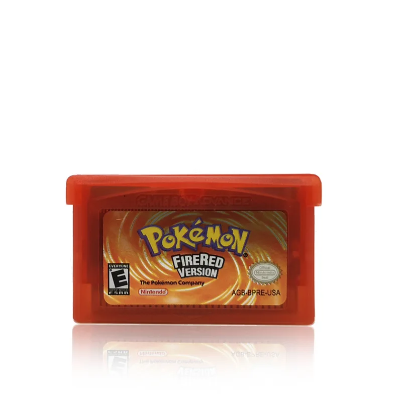  Sell well/ностальгия Видео игровой картридж карты для Pokemon Juegos Advance