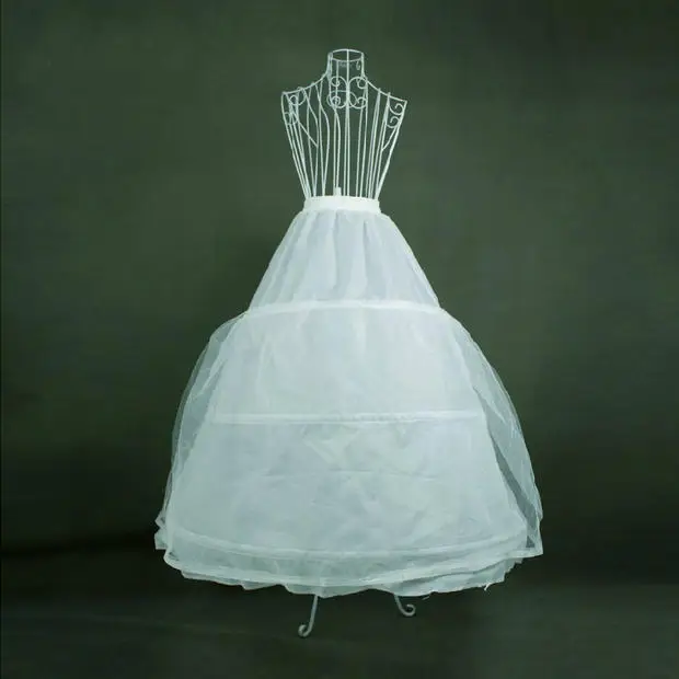 Bridal wedding dress petticoat fabric wholesale petticoat new style hoop skirt petticoat