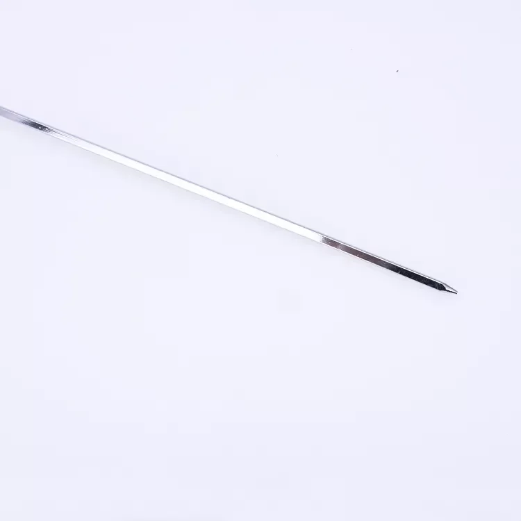 Wholesale Customized easily cleaned bbq skewers disposable flat bbq skewers skewers sticks for grill