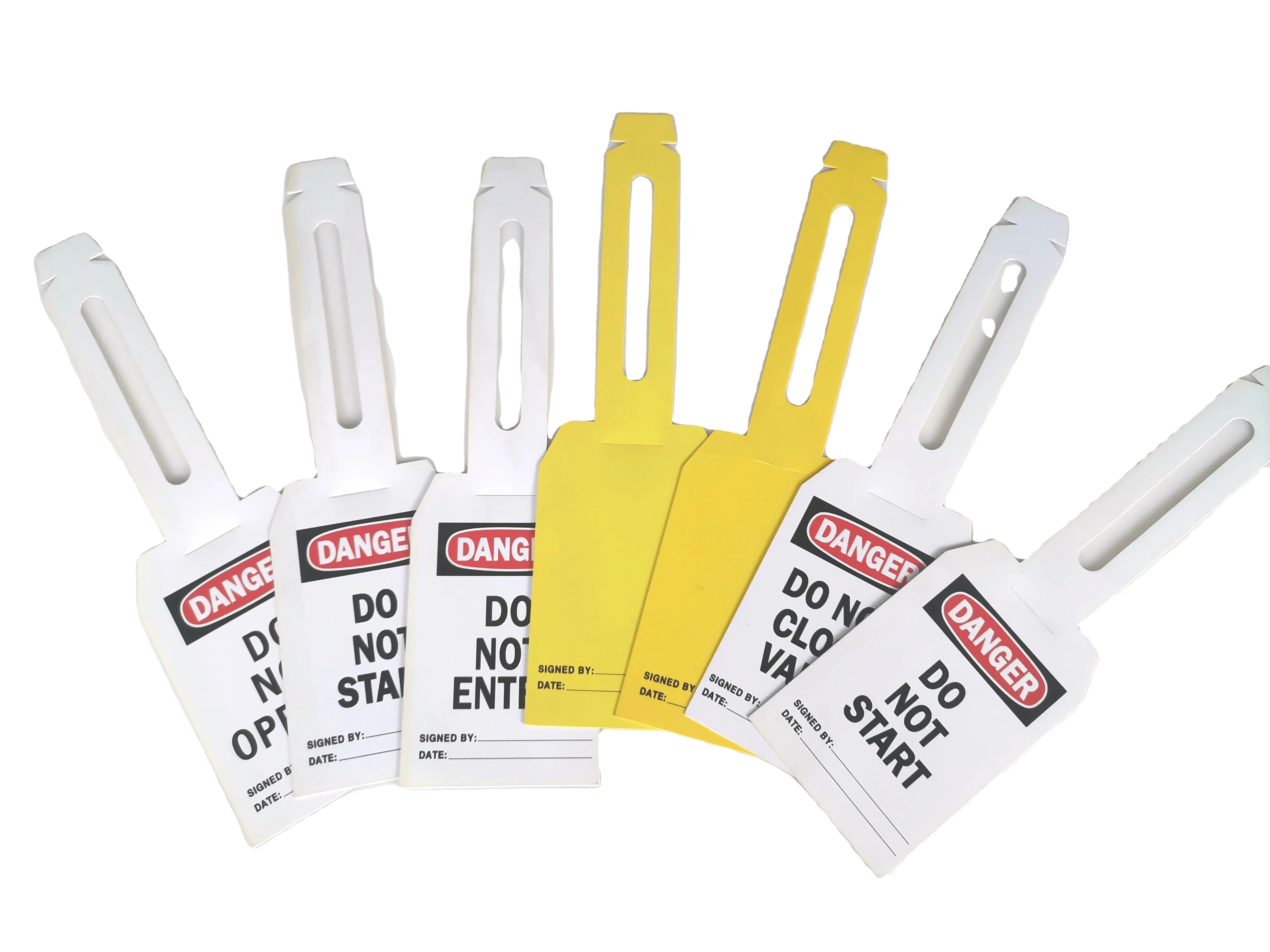 Customize Safety  Warning Tag  PVC Lockout Tag