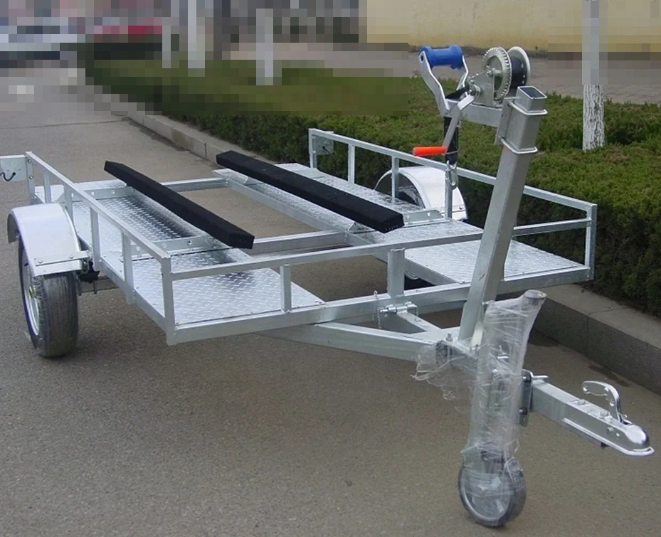 
Factory Sale Galvanized Steel Golf Cart Trailer GCT010A 