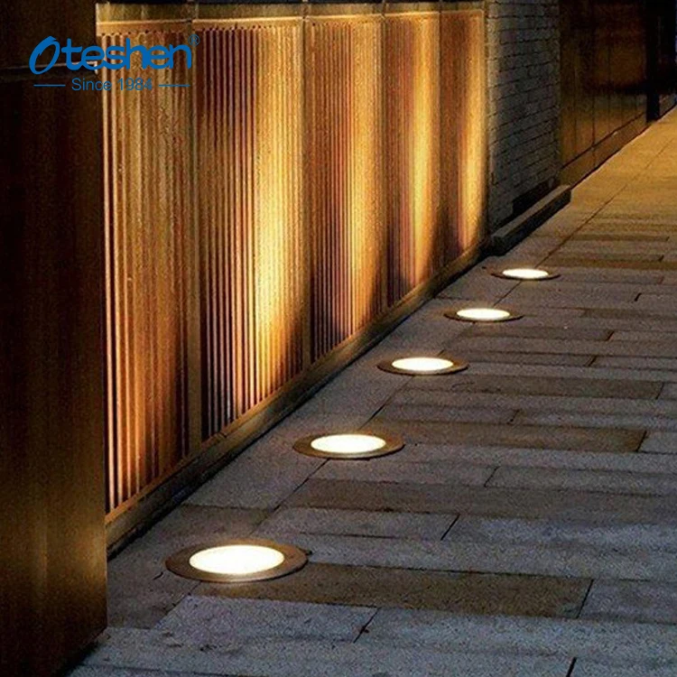 New Design outdoor led deck lighting IP67 anti glare uplighter 100-240V underground light 5W inground light