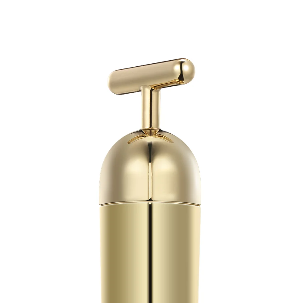 Rejuvenating machine massage face skin care facial product bottles 24k energy beauty bar for home use t shape face massager