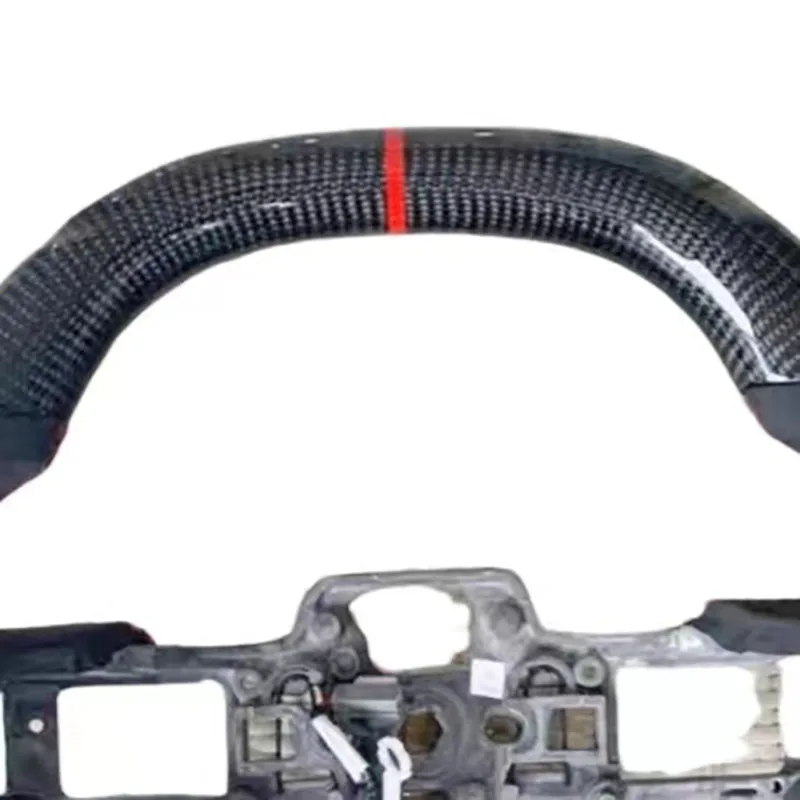 Customized style car accessories carbon fiber Alcantara For Ford Mustang Car Steering wheel