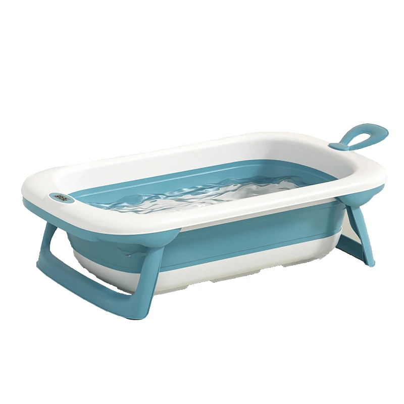Foldable Comfort Folding Portable Collapsible Bath Tub Bathtub Newborn Toddler Baby Bathtub