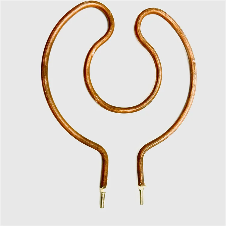 OEM Iron Plated Copper Pipe Frying Pan Electric Heaters Tube Hot Pot Electric Heating Element