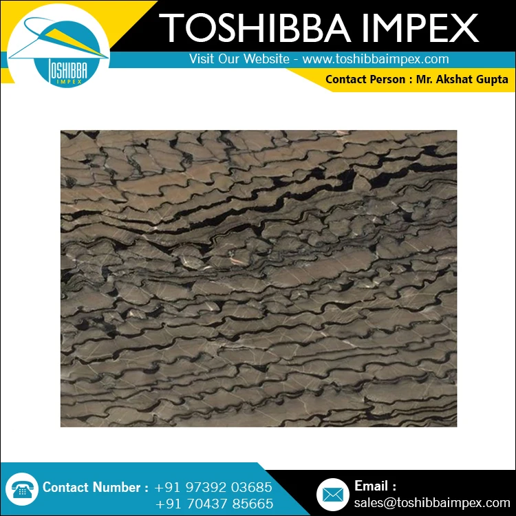 Graffito Marble All Natural Stone Indian Best Quality Stone Best for Kitchen Slabs