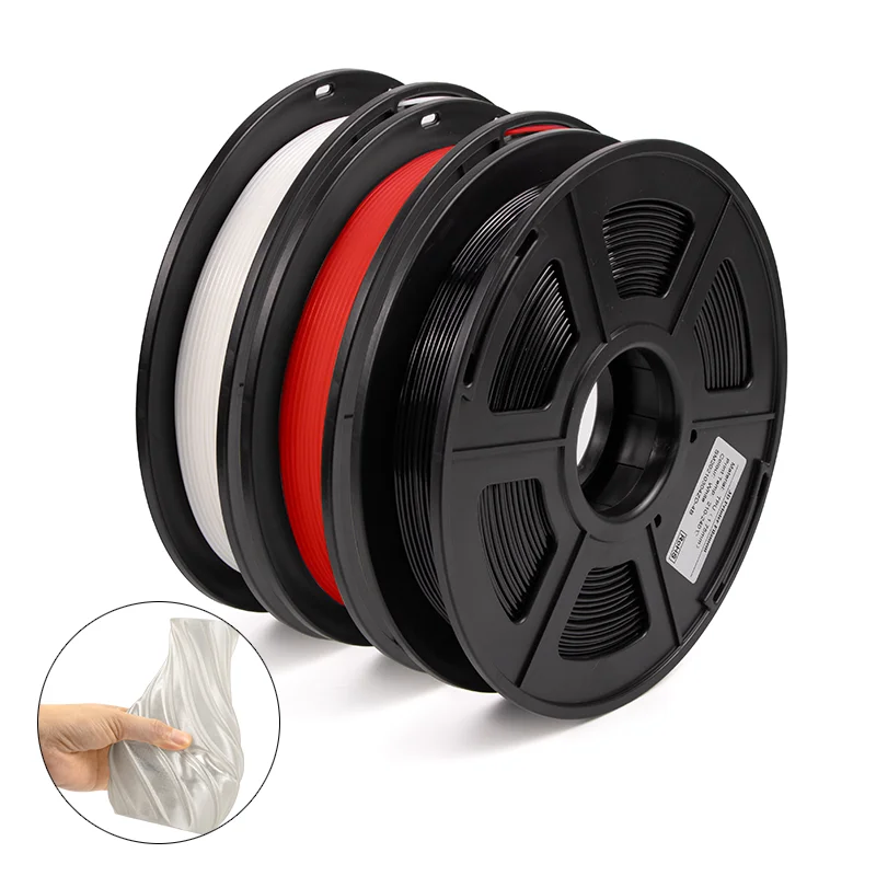 iSANMATE neat winding soft flexible TPU filament 1.75mm 1kg/roll  3D printer filament