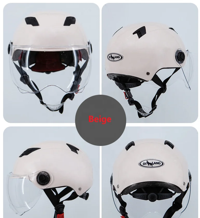 Men Women Universal Sun Veil Helmet Face Shade Electric Vehicle Motorcycle Outdoor Work Safety Helmets Hard Hats