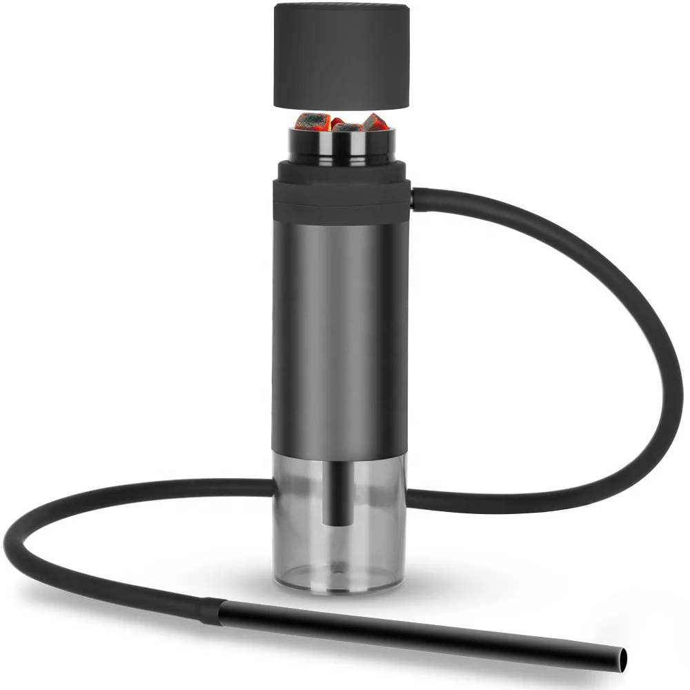 Wholesale Car Hookah Box Portable Chicha Smoking Hooka Shisha With Narguil Shisha Colored Smoke Sheesha Hookah Cup