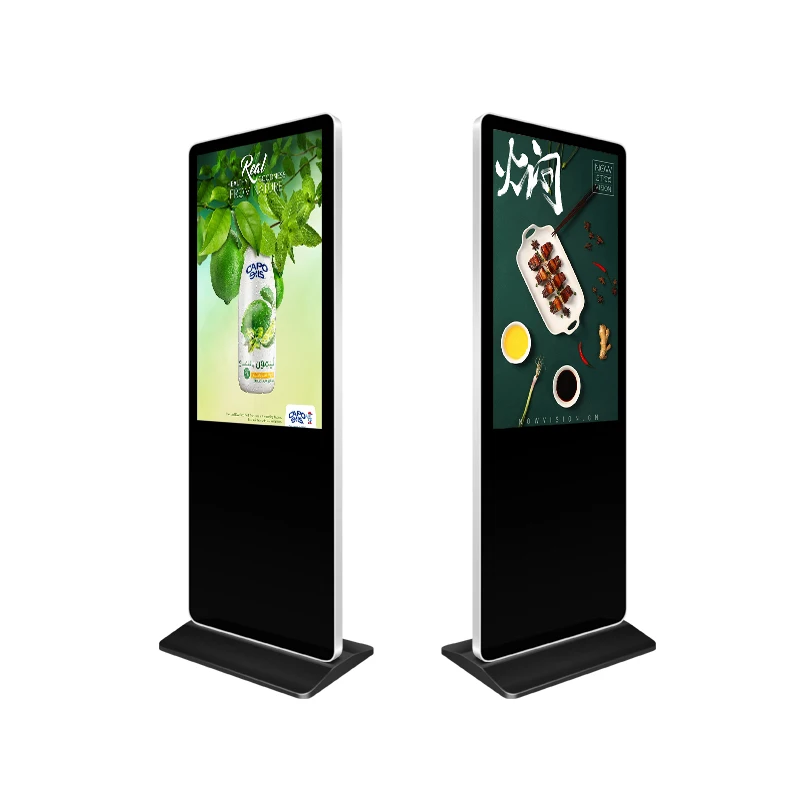 
43 Inch Floor Stand Wifi lcd Display Network Interactive Digital Signage and Displays Kiosk Advertising Players Screen 