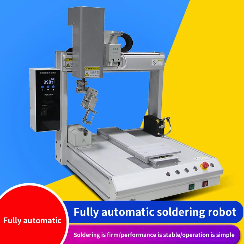 Ultimate Versatility Automatic Soldering Machines Rotary Solder Functionality Various Welding Purposes Core Motor PLC Pump