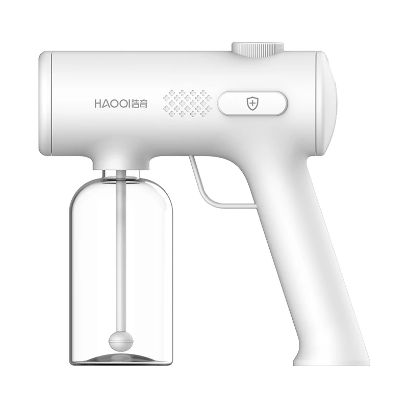 New Patent Wireless 286ml Disinfects Rechargeable Battery Blue Light Sanitizer Mist Sprayer Nano Spray Gun