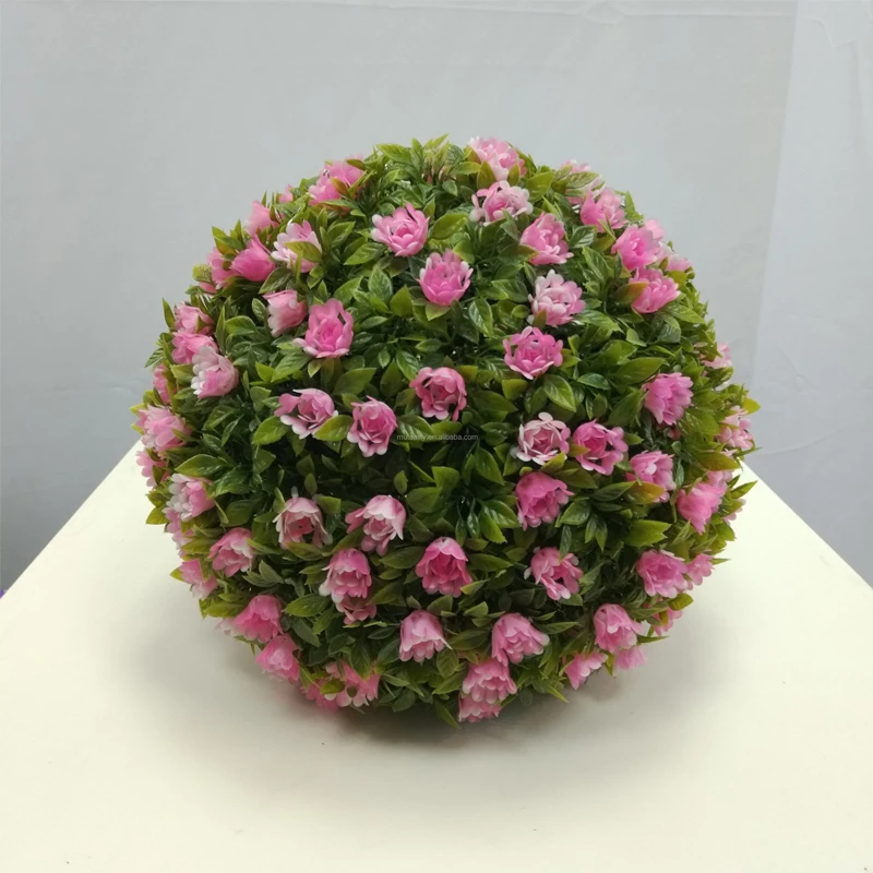 amazon hot selling artificial grass ball for indoor outdoor ceiling hanging decoration boxwood ball topiary grass ball