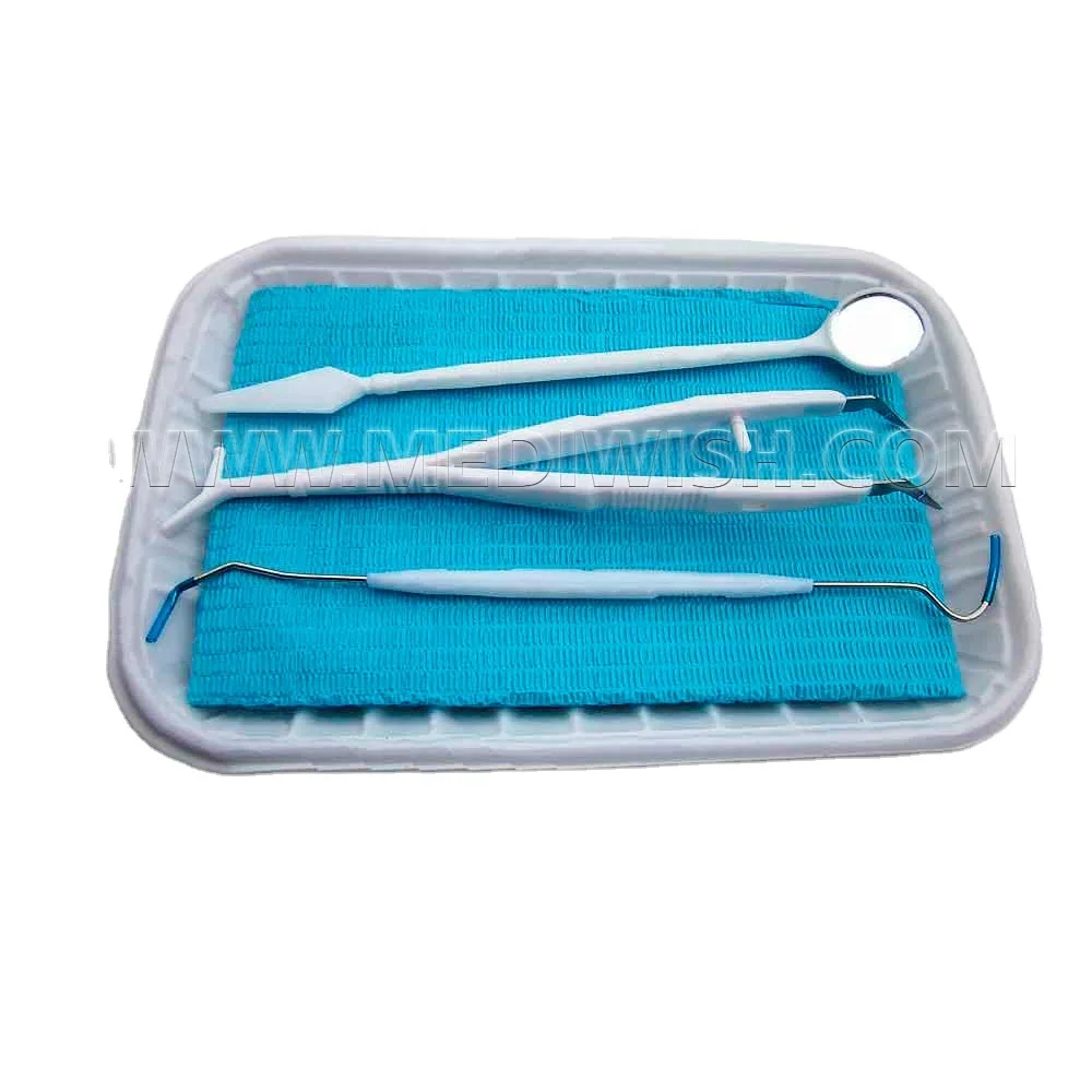 Disposable Dental instrument kit 3 in 1 or 5 in 1 dental set