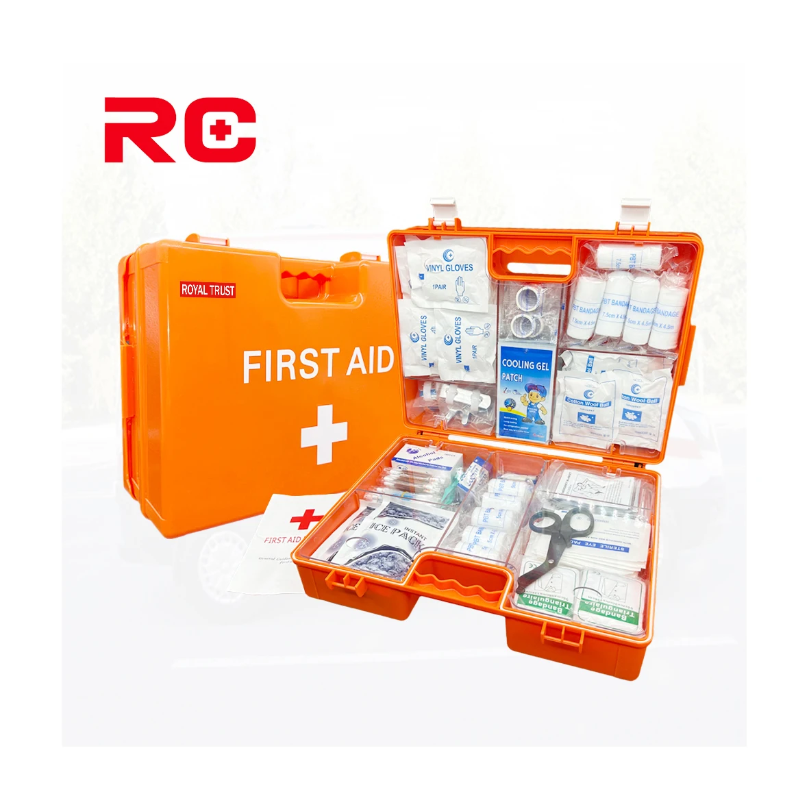 ABS Waterproof Customized Survival Kit Emergency Training Used First Aid kit Bags Medical Box First Aid Kit