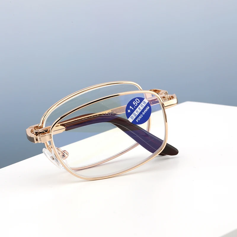 2024 New Retro Blue-Light Blocking Computer Reading Glasses Presbyopia Eyewear for Women and Men Wholesale