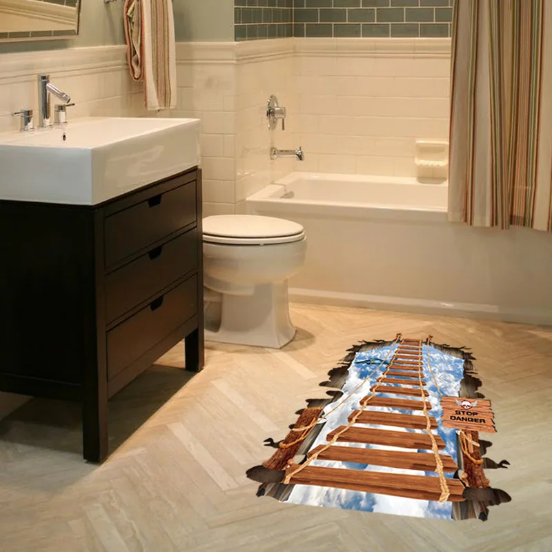 New Large Cosmic Space Star Bridge 3d Wall Sticker Home Decoration