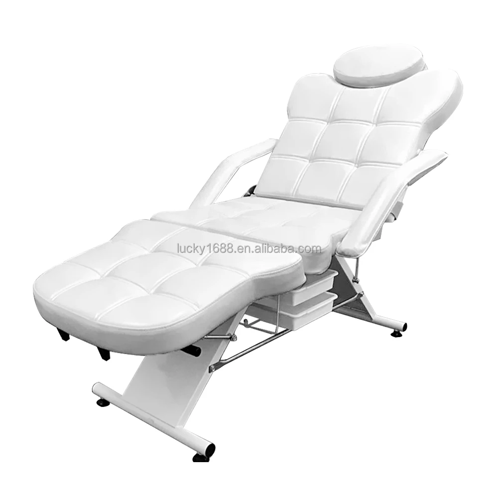 Manufacture portable salon furniture adjustable facial spa bed body massage table