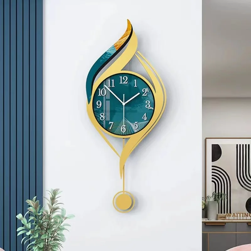 Online celebrity explosion clock Wall Clock   iron  Modern Home Dec