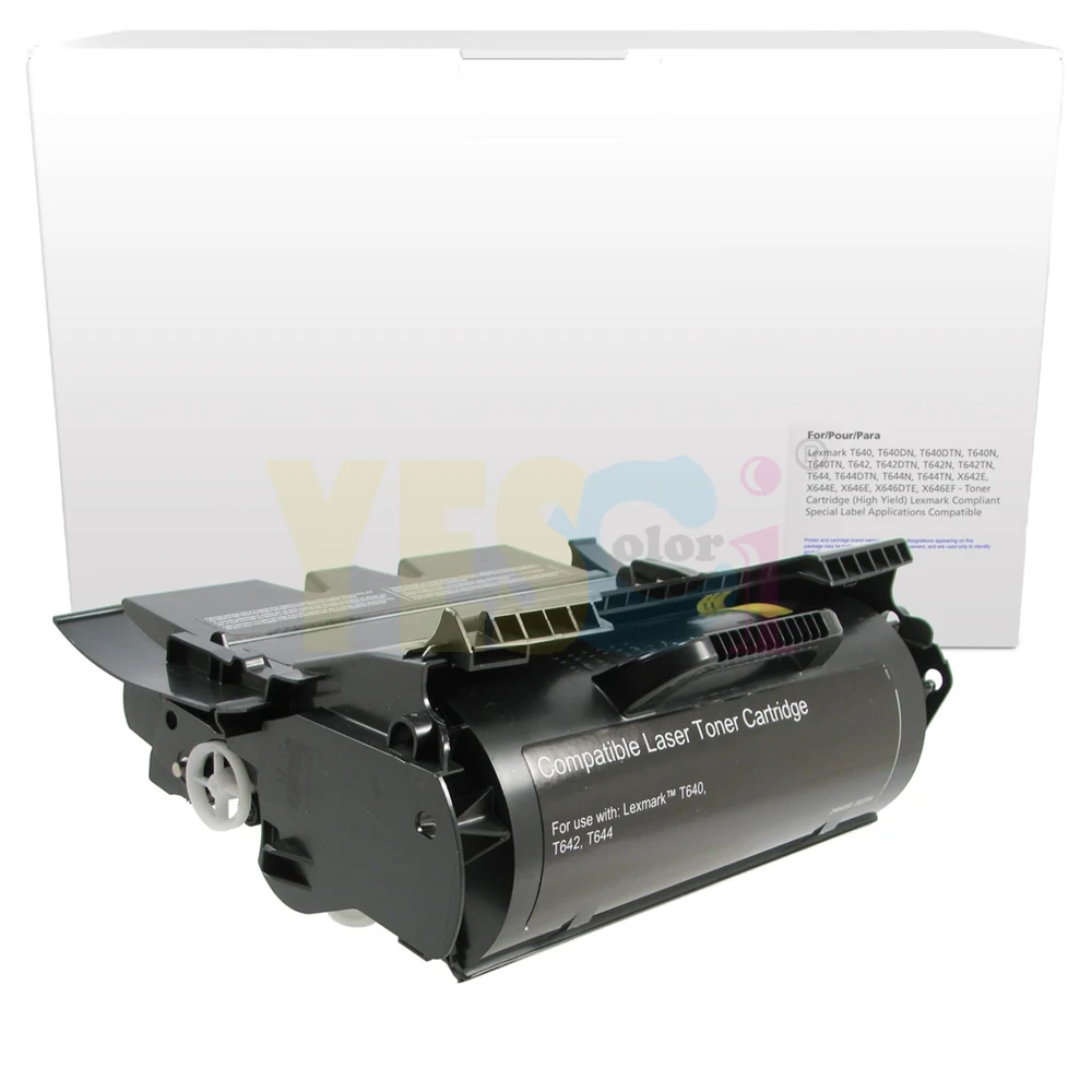 Yes-Colorful 6401XSX 64035HR T640 Compatible Toner Cartridge For Lexmark T640 T642 T644 printers factory selling direct