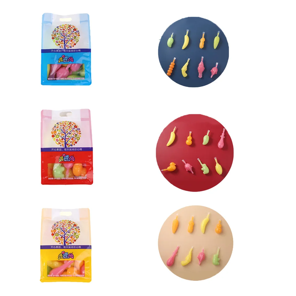 R Factory Supplier Juice Fruity Snacks Chinese Colorful Fruit Jelly