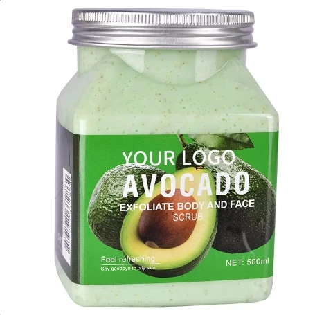 korean oem organic fruit coffee salt body skin care exfoliating bath scrub Whitening sugar body facial scrub Exfoliator