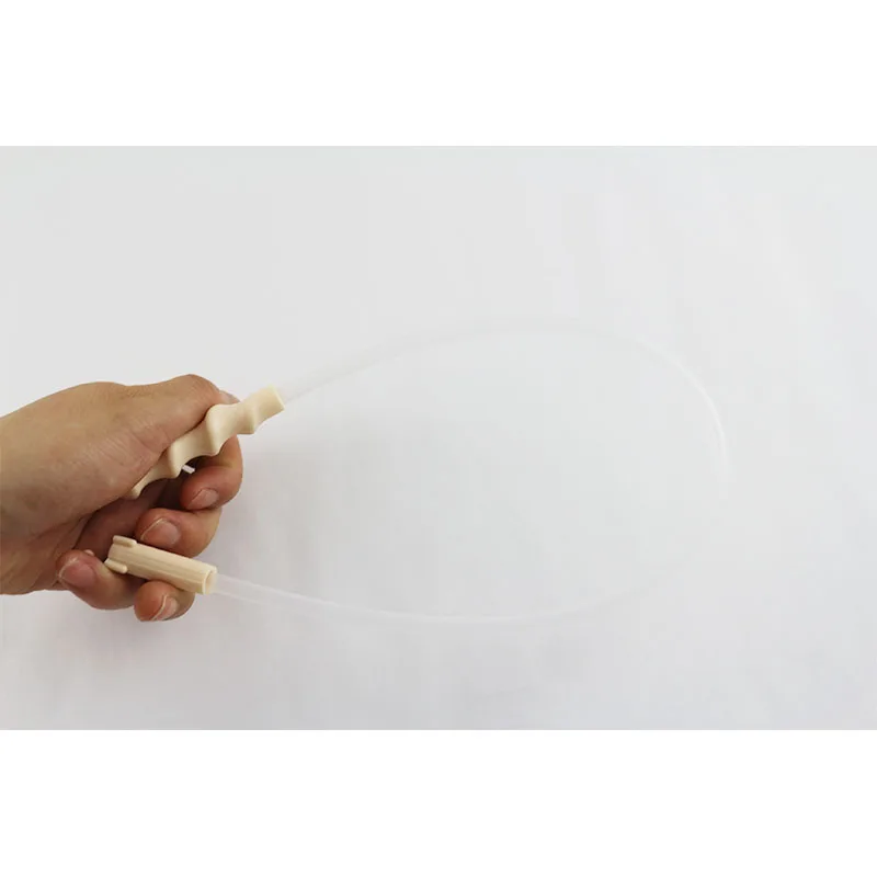 Spiral Head Vas Deferens with Tail Plug Veterinary Artificial Insemination Rods Tube for Pig EVA Multi Color Imitate Boar Penis