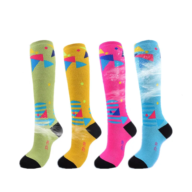  Зимние теплые гольфы Socksmate для катания на лыжах детские Нескользящие супер толстые Лыжные носки Детская уличная спортивная одежда длинные термоноски с