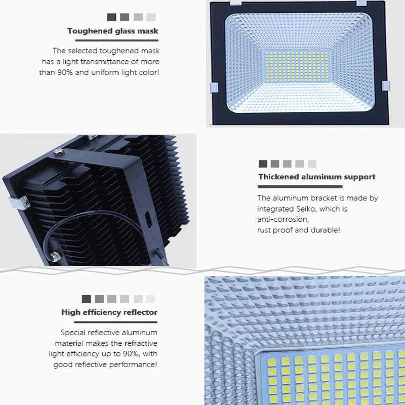 stadium flood lights 50w 100w 200w 300w 400w 500w watt led chip for flood light atex SMD 2835 waterproof generator flood lights