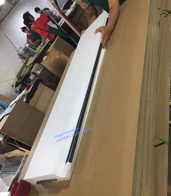 30x120cm 40x150cm wholesale  Home decorative White framed wall mirror hanging bathroom mirror door mirror