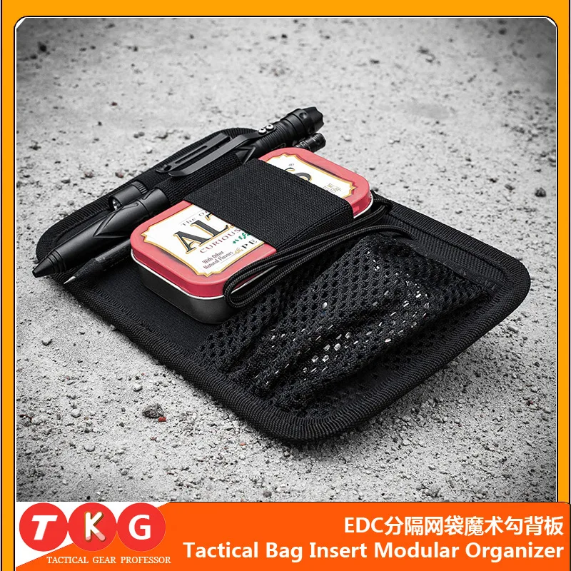 Tactical outdoor Sundries Pack Multifunction Tool Pen Organizer Module Board Molle Inner Pocket For Bag
