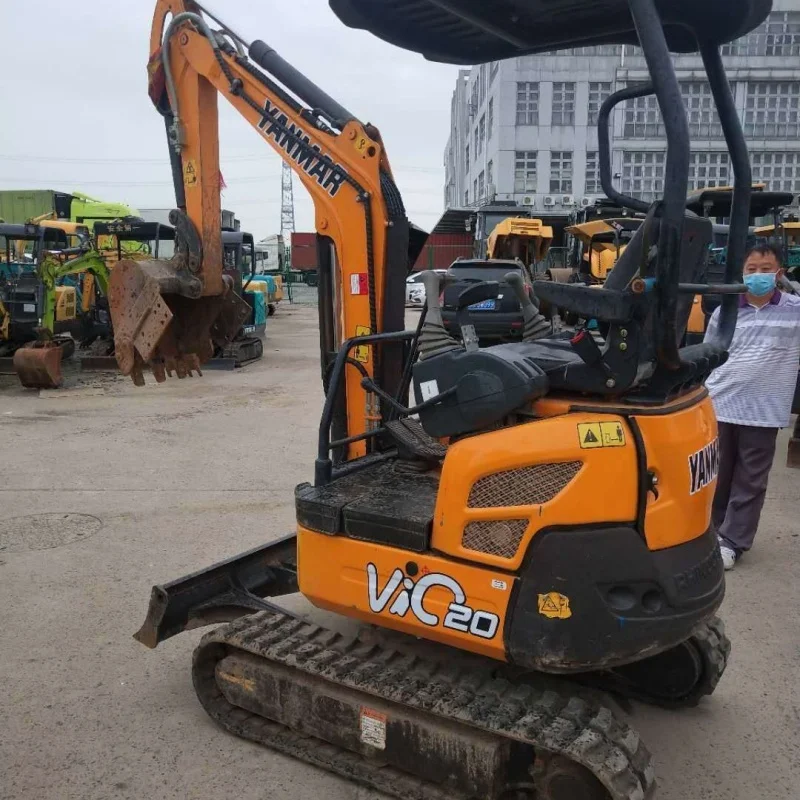 YANMAR Vio20 Hydraulic Tracked Excavator for Sale Original 2019 Provided Engineering Construction Machinery 14.6 KW 2.135 Ton JP