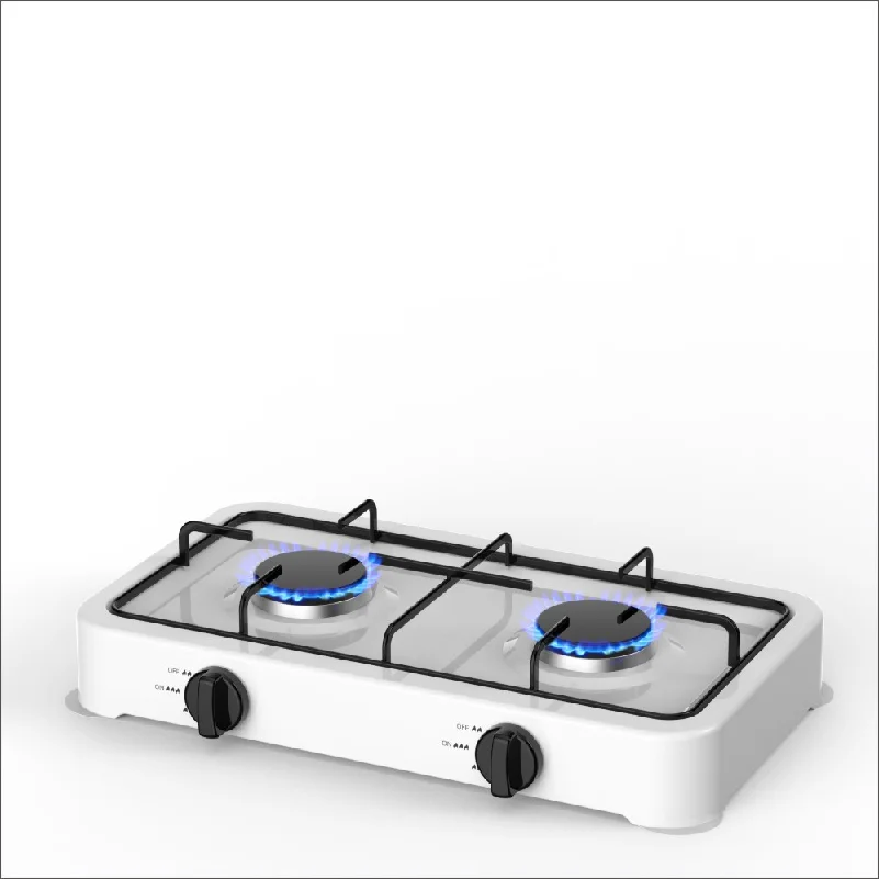 Table Top Double Gas European style simple Small headed outdoor stove Portable Household Commercial Mini 2 Burners