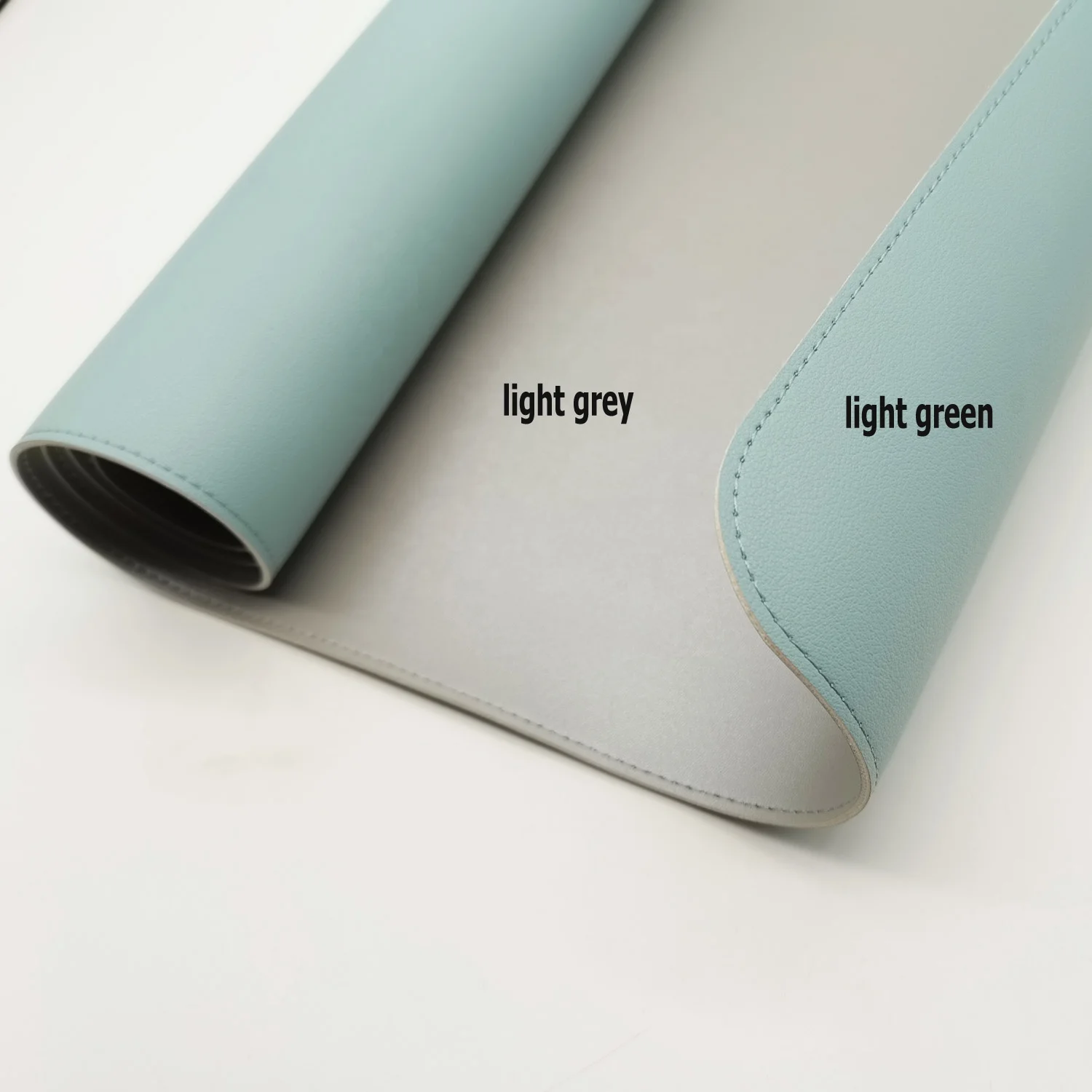 Factory cheap price wholesale computer gaming leather desk mat double sided waterproof mouse pad 80cm PU large mousepad