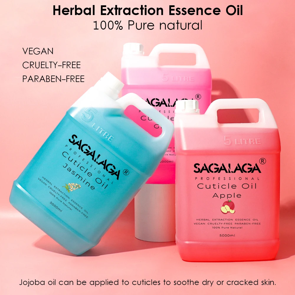 SAGALAGA 14 Scents Revitalizing Cuticle Hydrating Oil For Repaired Cuticles Organic Formula Wholesale Oil For Nails Bulk
