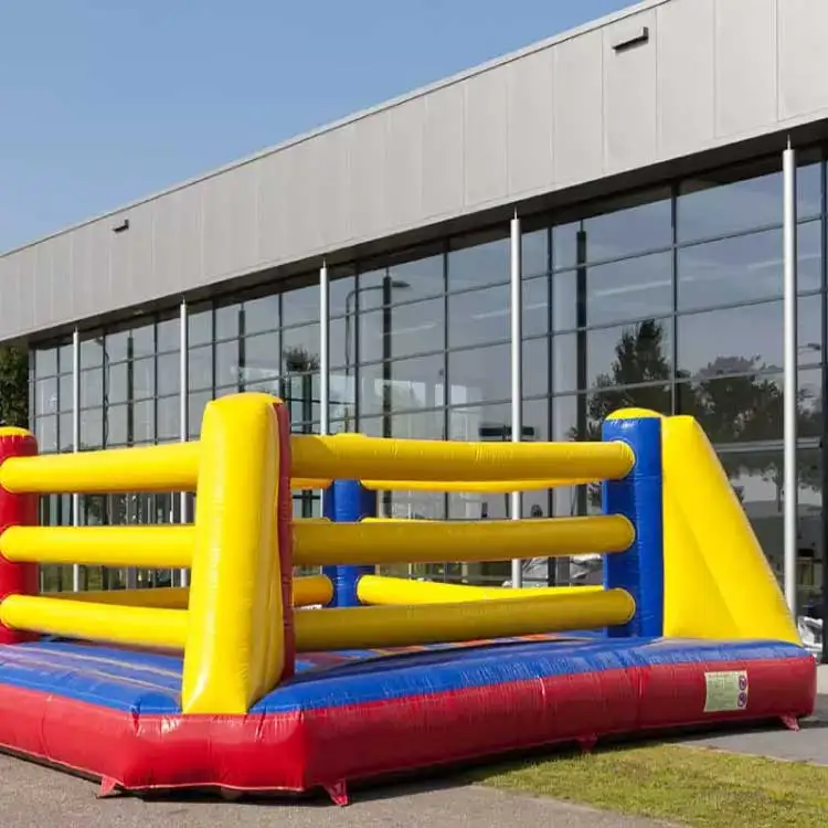 Interactive Outdoor Kids Small New Inflatable Wrestling Boxing Ring Game