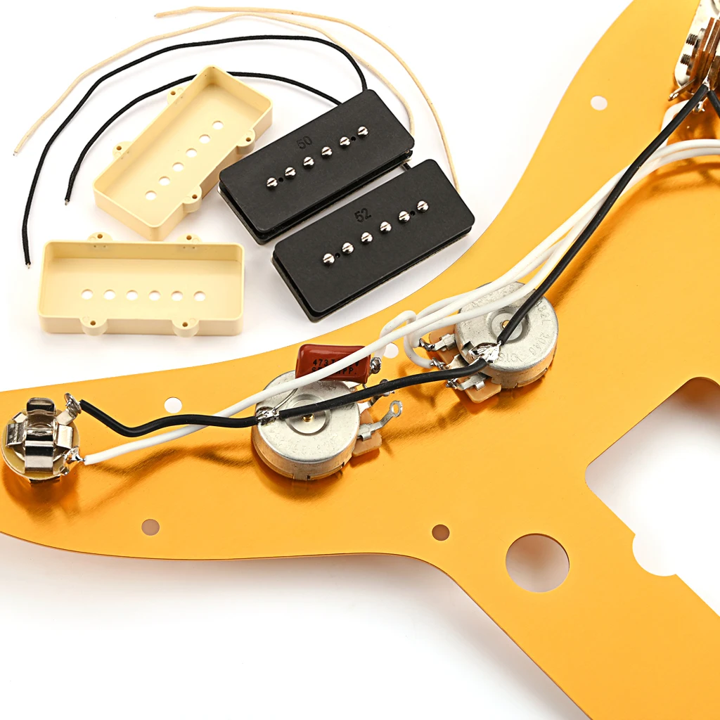 Загруженный проводной жгут проводов для электрогитары Jazzmaster с звукоснимателями улучшают Звук вашей гитары